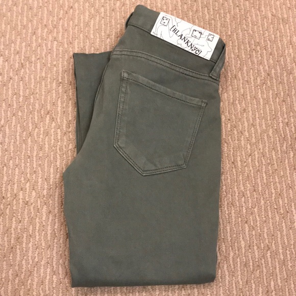BLANKNYC Green Denim Skinny Jean - Picture 4 of 4